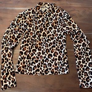 Womens leopard print too, Medium
